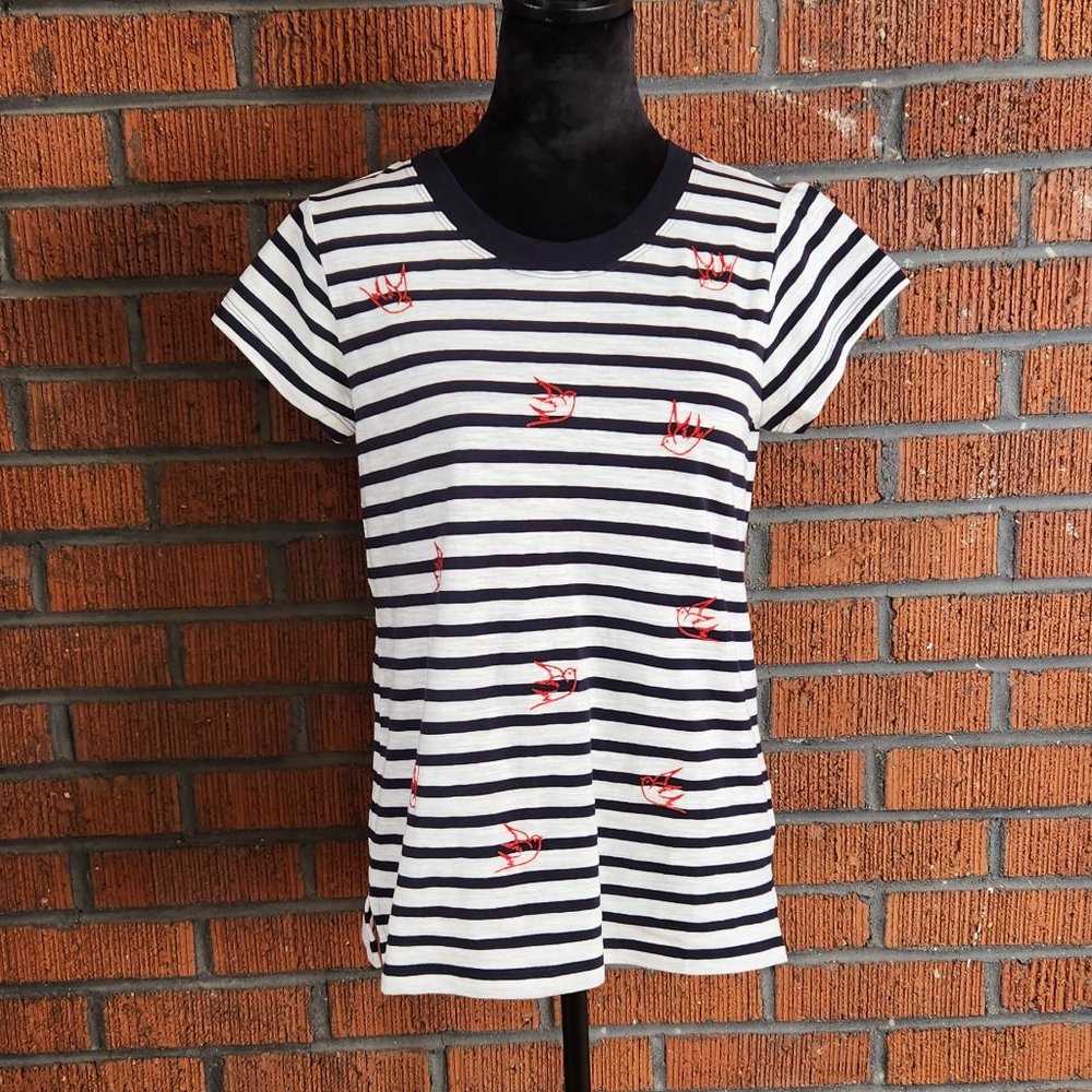 CAbi Aviation Tee Size S Spring 2022 NWT